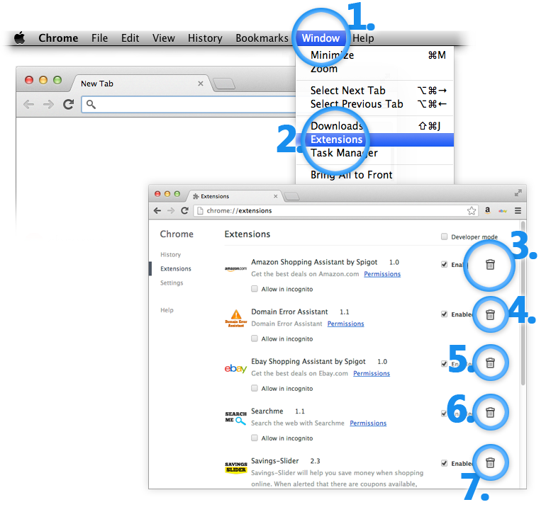 how to delete google chrome on mac